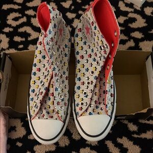 Colorful High-Top Converse